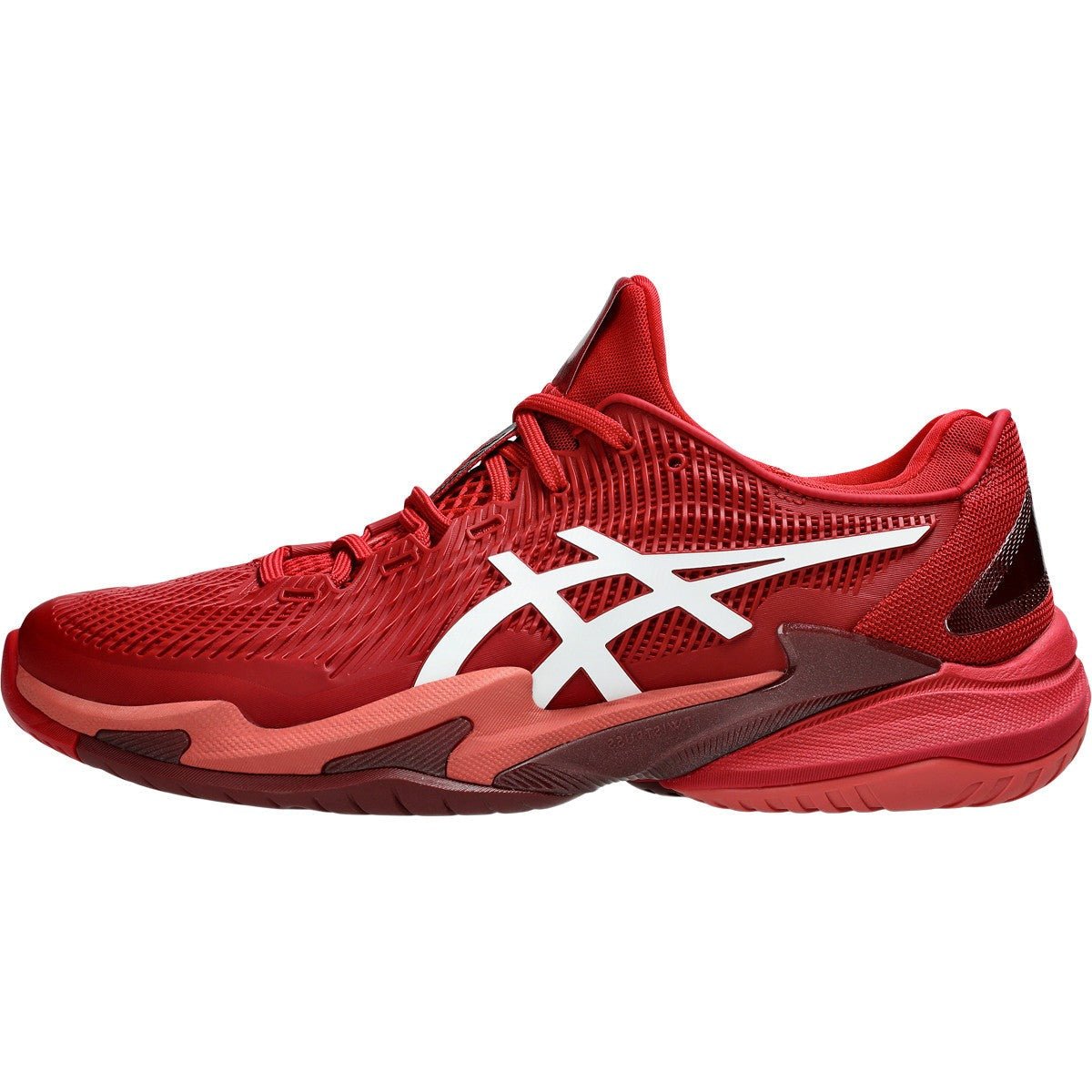 Tenis asics rojos on sale