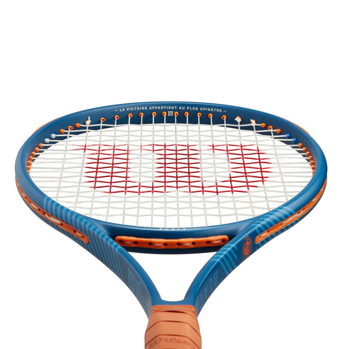 Raqueta Wilson Blade 98 16X19 V9 ROLAND GARROS - Tennis Boutique México